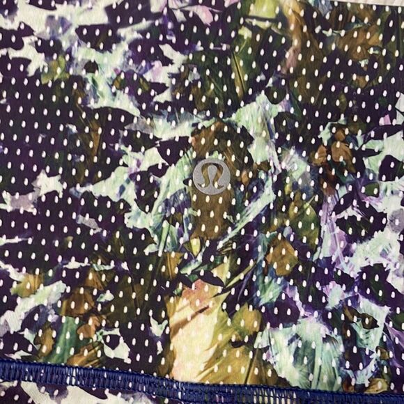 Lululemon Wunder Under Crop II *Full-On Luxtreme Floral Sport White Multi - Picture 3 of 13